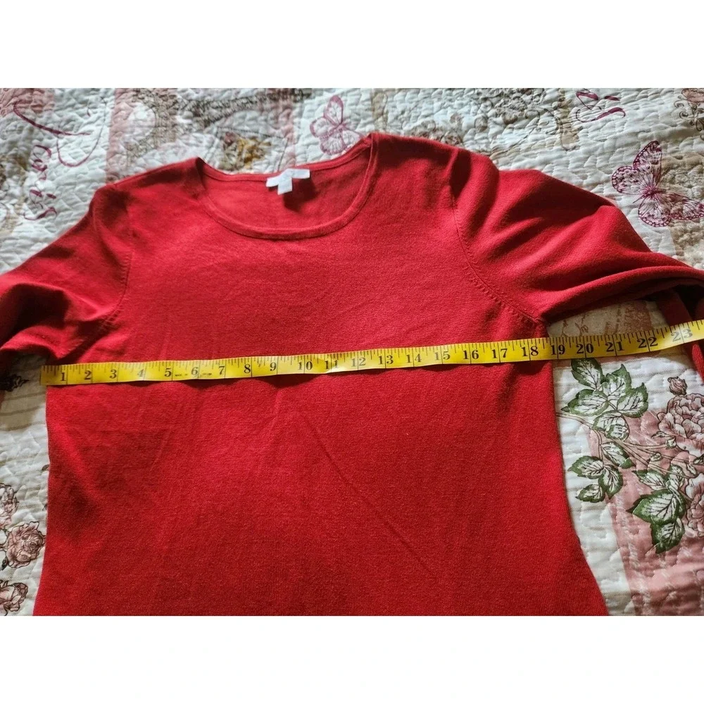 NEW YORK & COMPANY‎ Women's Asymmetric Sweater Long Sleeve Round Neck Size M